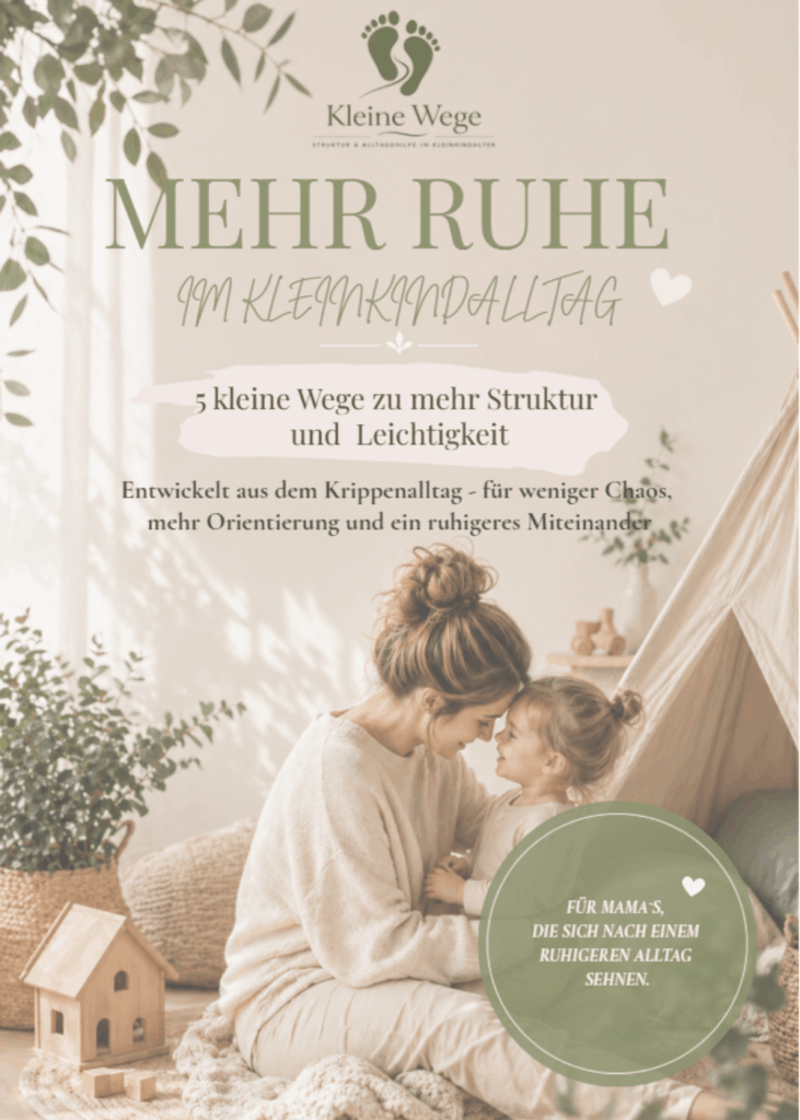 Mehr Ruhe im Kleinkindalltag Sanfte Alltagshilfe für Familien mit Kleinkindern mit Fokus auf Ruhe, Struktur und Leichtigkeit im Familienalltag.